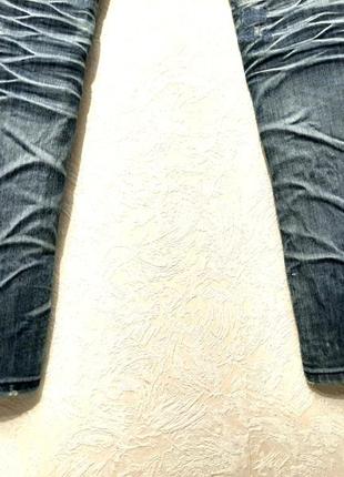 Dance street cтильные джинсы синие котоновые ткань средней плотности на все сезоны мужские6 фото