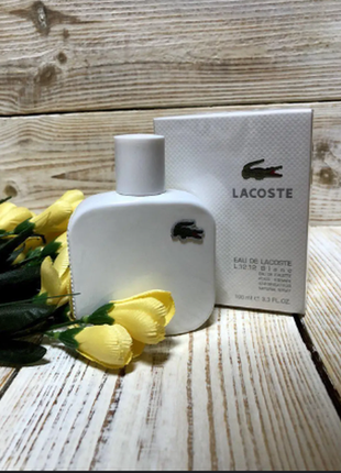 Lacoste eau de l.12.12 blanc, лакост л 125 фото