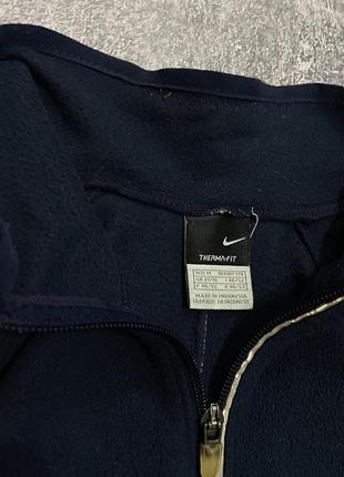 Nike винтажная флисовая кофта 1/3 найк6 фото