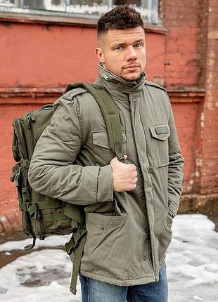 Мужская куртка зимняя surplus paratrooper winter jacket оливковый (m)5 фото