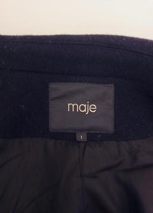Шерстчне пальто maje3 фото