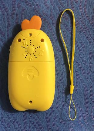 Дитячий мобільний телефон "ціп'ятко" + батарейки в подарунок3 фото