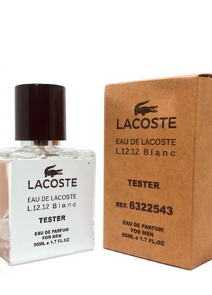 Тестер eau de lacoste l. 12.12 blanc / лакост про де л. 12.12 бла