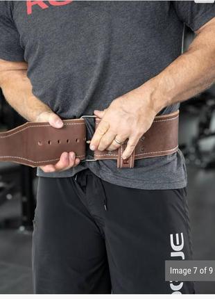 Ремінь для пауерліфтингу rogue ohio lifting belt4 фото