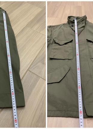 Акція 🎁 легка куртка вітрівка banana republic lightweight military jacket у мілітарі стилі m 65 mil tec surplus9 фото