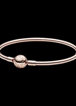 🌟 срібний браслет pandora moments rose 587132