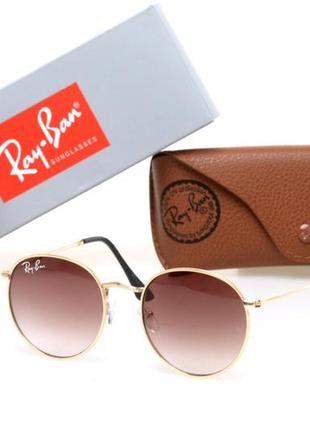 Ray ban round metal 11544 ray ban 6002-brown (o4ki-11544)