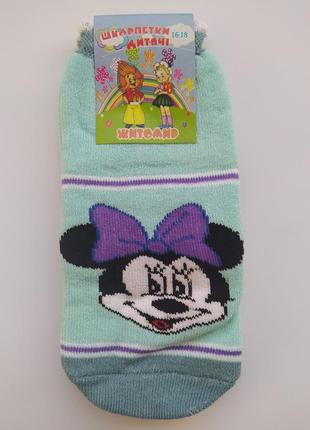 Шкарпетки дитячі махрові з принтом житомир україна розмір 16-18