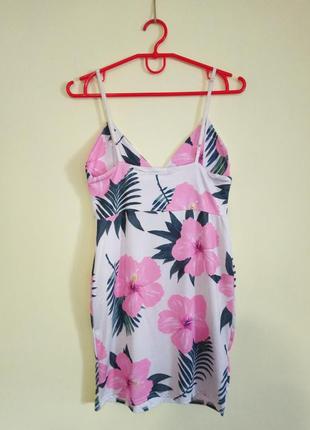 Коротка сукня з квітковим принтом missguided7 фото