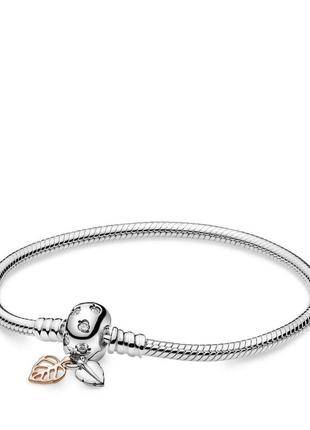 🌟 серебряный браслет pandora moments пандора моментс 588333cz: перфектное сочетание стиля и элегантности!