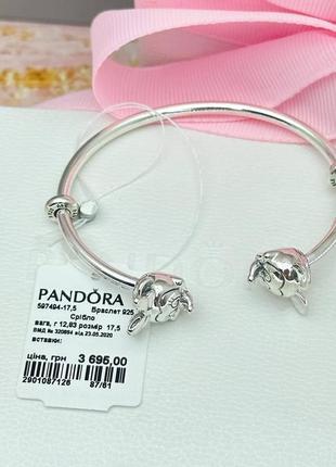 🌟 серебряный браслет pandora moments disney "микки и минни" 597494: волшебство детства на вашем запястье! 🌟