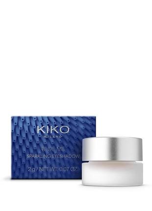 Тени kiko milano blue me sparkling eyeshadow. тени кико милано4 фото