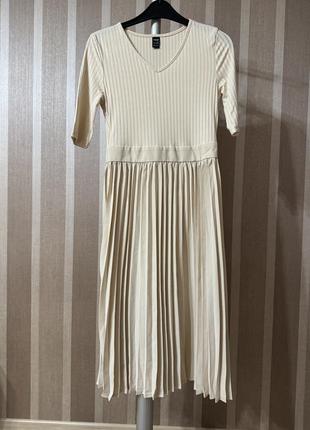 Платье с плиссированной юбкой shein2 фото