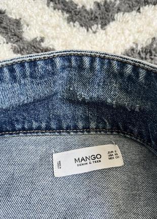 Джинсовая куртка mango denim jacket7 фото