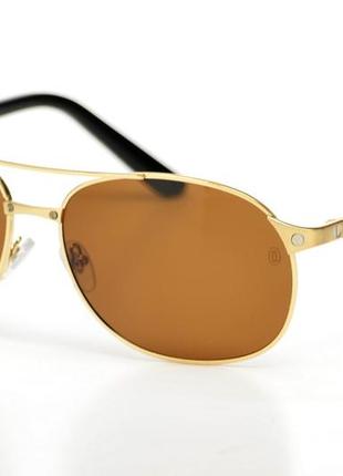 Чоловічі окуляри cartier 9504 cartier з поляризацією 8200587br (o4ki-9504)