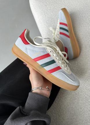 👟 кеди adidas gazelle blue/red/green      / наложка bs👟