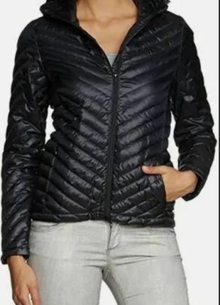 Стильная легесенка стеганная пуховая курточка lacoste, оригинал 🔥🔥🔥8 фото