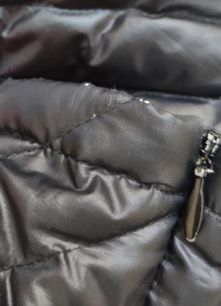 Стильная легесенка стеганная пуховая курточка lacoste, оригинал 🔥🔥🔥9 фото
