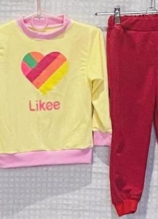 Костюмчикдля дівчинки лайк"