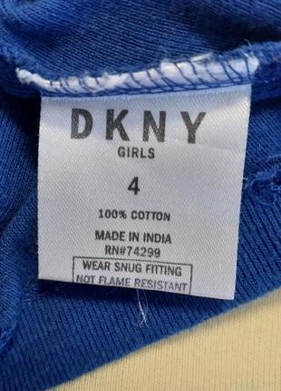 Якісна стильна брендова футболка dkny made in india5 фото