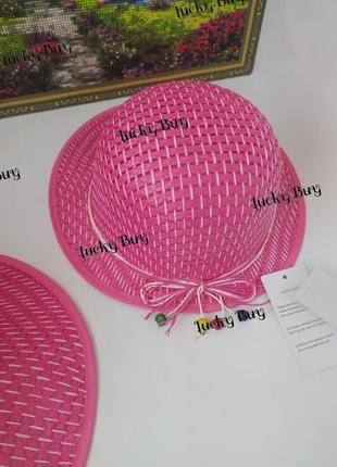 Яркий розовый шляпка5 фото