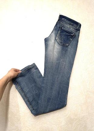 Eagame отличные джинсы синие средней плотности зауженные слим на все сезоны мужские 38-40-428 фото