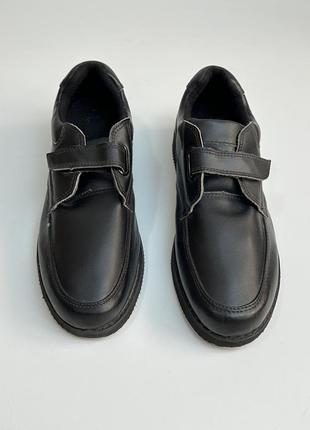 Легкие мужские туфли на липучке, 43-442 фото