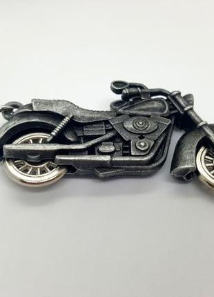 🏍🤘 брелок для ключей харлей дэвидсон harley-davidson "мотоцикл" серебро6 фото