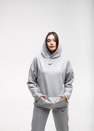 Сірий жіночий костюм nike💥❤️