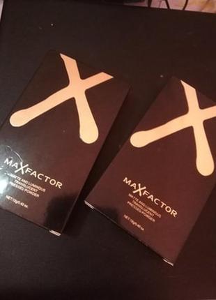 Акція!пудра max factor matte and luminous translucent pressed uce