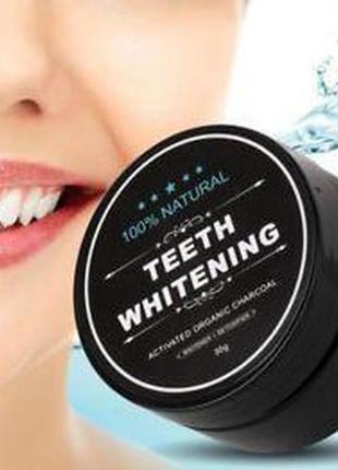 Отбеливатель зубов miracle teeth whitener, черная зубная паста, н1 фото