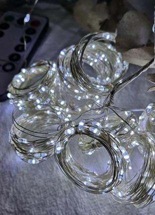 Світлодіодна гірлянда штора 3*3м usb 300led з пультом \ xmas4 фото