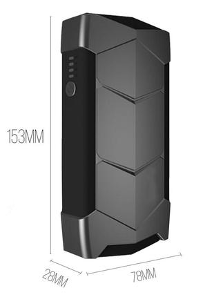Пускозарядное устройство sabo a6 портативный аккумулятор для автомобиля 12000 mah фонарь зарядка для телефона9 фото