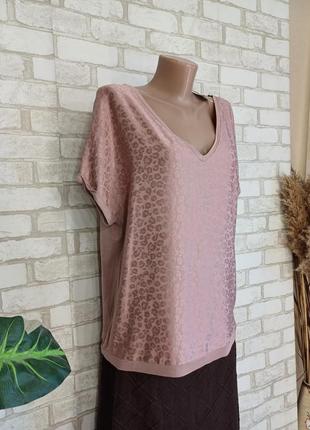Фирменная george стильная блуза со 100 % вискозы в нежном пудровом цвете, размер м-хл3 фото