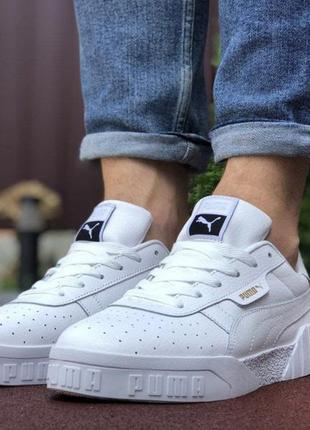 Чоловічі кросівки puma cali білі
