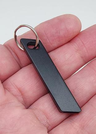 Брелок-ніж на ключі (чорний) арт. 048395 фото