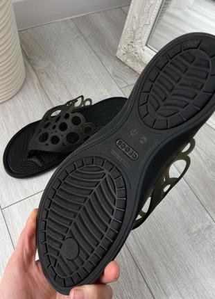 Оригінальні вʼєтнамки пляжні шльопанці вʼєтнамки crocs 41р2 фото