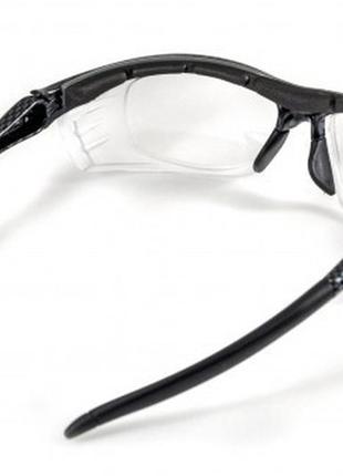 Спортивна оправа під діоптрії окуляри global vision rx-carbon (clear) rx-able, прозорі3 фото