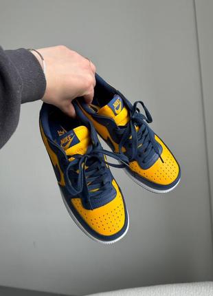 Кросівки nike terminator low blue yellow2 фото