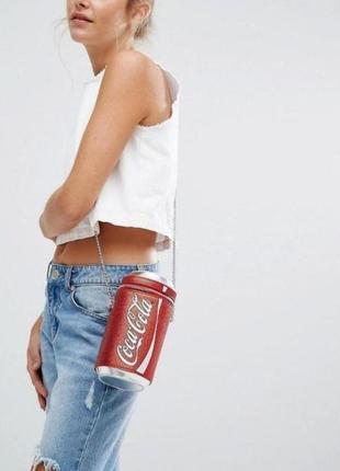 Skinny dip london сумка банку coca cola
