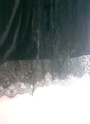 Сукні велюрове оксамитове з чокером та мереживом5 фото
