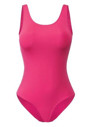 Жіночий спортивний суцільний купальник esmara р.34 euro (р.xs, 40-42), рожевий2 фото