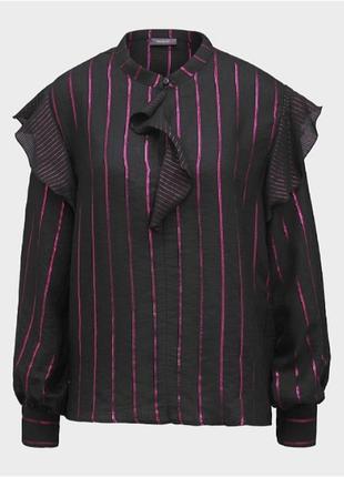 Брендова блуза волани c&amp;a етикетка4 фото