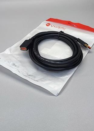 Кабель подовжувач usb 3.0 (3 метри) ⚡️ високошвидкісний активний кабель (тато-мама)