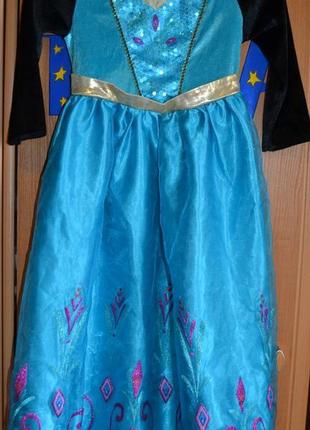 Карнавальний костюм ельза на 5-6 років, сукню ельза, холодне серц2 фото