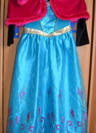 Карнавальний костюм ельза на 5-6 років, сукню ельза, холодне серц6 фото
