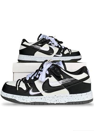 ✖️новое пополнение✖️
👟кроссовки женские nike sb dunk low pro black &amp; white👟5 фото