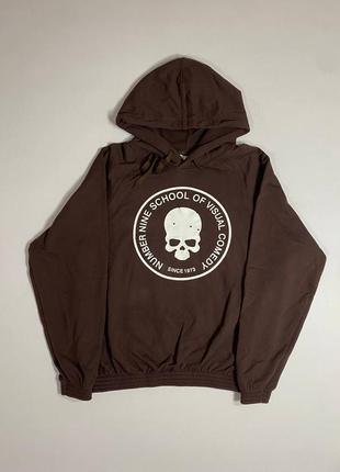 Худи number nine skeleton hoodie