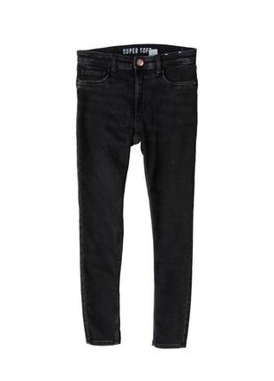 Брюки штани джинси із наделастичного, надм'якого деніму h&m super soft skinny3 фото