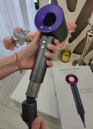 Фен стайлер dyson super hair drye 5 насадок2 фото